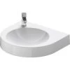 Duravit Waschbecken Architec 57,5 Cm Weiß Mit Hahnloch Links -Badezimmergeschäft 500088 449580009 2438 1