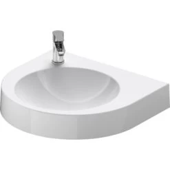 Duravit Waschbecken Architec 57,5 Cm Weiß Mit Hahnloch Links