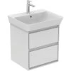 Ideal Standard Waschtischunterschrank Connect Air 48 X 51,7 Cm 2 Auszüge Weiß -Badezimmergeschäft 5017830534945 E1607B2 S 02