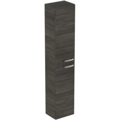 Ideal Standard Hochschrank Eurovit Plus 150 Cm Mit 2 Türen Lava Grau Dekor