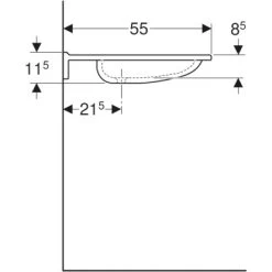 Geberit Waschbecken Publica 60 Cm Weiß Mit Hahnloch Mit Überlauf 9 Geberit Waschbecken Publica 60 Cm Weiß Mit Hahnloch Mit Überlauf -Badezimmergeschäft 516773 4123 das 762292 5
