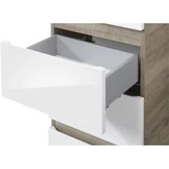 Fackelmann Hochschrank 40 Cm Piuro Graueiche-Weiß -Badezimmergeschäft 538634 3254 piuro 5