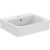 Ideal Standard Waschtisch Connect Cube 55 X 46 Cm 1 Hahnloch Mit Überlauf Weiß -Badezimmergeschäft 539483 3049 1