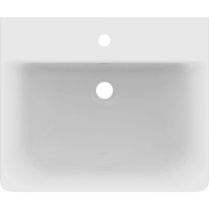 Ideal Standard Waschtisch Connect Cube 55 X 46 Cm 1 Hahnloch Mit Überlauf Weiß 4 Ideal Standard Waschtisch Connect Cube 55 X 46 Cm 1 Hahnloch Mit Überlauf Weiß – Bild 2