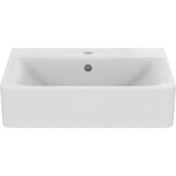 Ideal Standard Waschtisch Connect Cube 55 X 46 Cm 1 Hahnloch Mit Überlauf Weiß 10 Ideal Standard Waschtisch Connect Cube 55 X 46 Cm 1 Hahnloch Mit Überlauf Weiß -Badezimmergeschäft 539483 3049 3