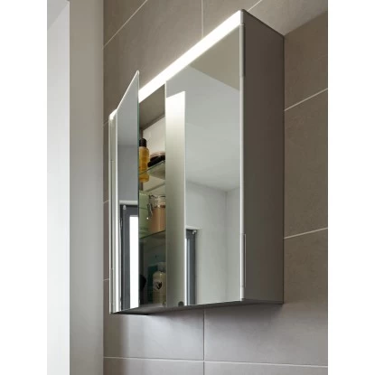 Jokey Spiegelschrank Alu Eco 64,5 Cm Aluminium 3 Jokey Spiegelschrank Alu Eco 64,5 Cm Aluminium