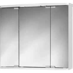 Jokey Spiegelschrank Funa LED 68 Cm X 60 Cm X 22 Cm Weiß