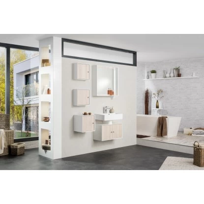 Fackelmann Unterschrank S 35 Cm Ix! Weiß-Esche 4 Fackelmann Unterschrank S 35 Cm Ix! Weiß-Esche – Bild 2