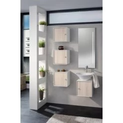 Fackelmann Waschbeckenunterschrank 35 Cm Ix! Weiß-Esche 7 Fackelmann Waschbeckenunterschrank 35 Cm Ix! Weiß-Esche -Badezimmergeschäft 565577 3254 4 1 1