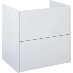 Maximus Waschtischunterschrank Velo 60 Cm Weiß Hochglanz