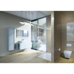 Ideal Standard Halbhochschrank Connect Air 120 Cm Mit 1 Softclose Tür Weiß -Badezimmergeschäft 611848 3049 5