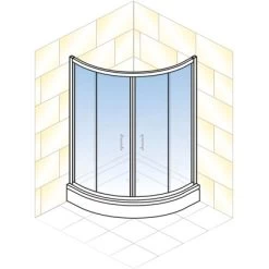 Schulte ExpressPlus Runddusche Sunny Sicherheitsglas Alpinweiß 190x90x90cm 15 Schulte ExpressPlus Runddusche Sunny Sicherheitsglas Alpinweiß 190x90x90cm -Badezimmergeschäft 63466 2053 4060991051098 2