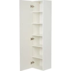 Posseik Badezimmer-Hochschrank Homeline 35 Cm Weiß -Badezimmergeschäft 636182 4800 4