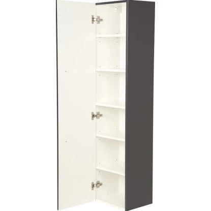 Posseik Badezimmer-Hochschrank Homeline 35 Cm Anthrazit 5 Posseik Badezimmer-Hochschrank Homeline 35 Cm Anthrazit – Bild 3