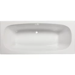 Sanoacryl Körperform-Badewanne Marbela 170 Cm Weiß