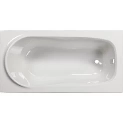 Sanoacryl Badewanne Alba 140 Cm X 70 Cm Weiß