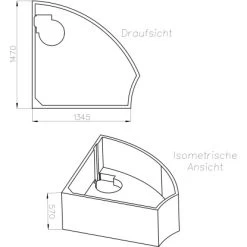 Ottofond Wannenträger Zu Auvera Links -Badezimmergeschäft 675524 3209 2