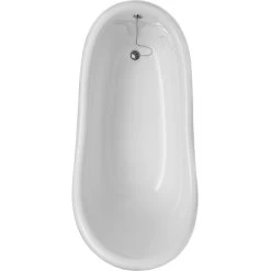 Freistehende Badewanne Azur 174,5 Cm X 83 Cm Weiß -Badezimmergeschäft 675552 3209