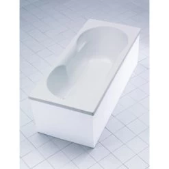 Ottofond Badewanne Nixe 170 Cm Inkl. Wannenträger Und Ablaufgarnitur Chrom Weiß -Badezimmergeschäft 6793384 3209 2