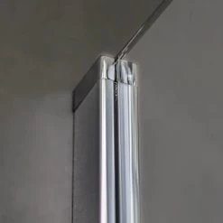 Breuer Eckeinstieg Drehfalttür Panorama Chrom Klarglas 90 X 90 Cm -Badezimmergeschäft 68493 2570 Panorama Profil