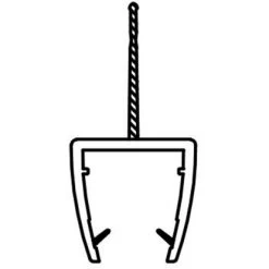 Dichtleiste Für Duschkabinen 2er-Set 8 Mm Glasstärke 17 Dichtleiste Für Duschkabinen 2er-Set 8 Mm Glasstärke -Badezimmergeschäft 702407 4633 6