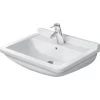 Duravit Handwaschbecken Starck 3 45 Cm Weiß Mit Überlauf Und 1 Hahnloch -Badezimmergeschäft 718916 4837 030060 1