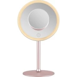 Baliv LED Kosmetik Standspiegel Rosé Gold -Badezimmergeschäft 743451 3049 4