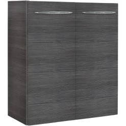 Fackelmann Waschbeckenunterschrank 52 Cm Vadea Pinie Antrazit