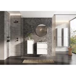 Maximus Waschbeckenunterschrank Sisi Weiß Matt 60 Cm -Badezimmergeschäft 758124 4807 3