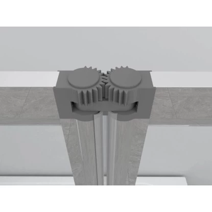 Aurlane Badewannenfaltwand Silver Comfort 166,4 Cm X 140 Cm Chrom 3-flügelig 6 Aurlane Badewannenfaltwand Silver Comfort 166,4 Cm X 140 Cm Chrom 3-flügelig – Bild 4