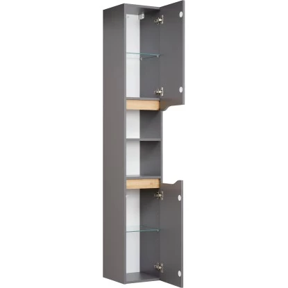 Pelipal Hochschrank Quickset 357 30 Cm Quarzgrau Matt 4 Pelipal Hochschrank Quickset 357 30 Cm Quarzgrau Matt – Bild 2