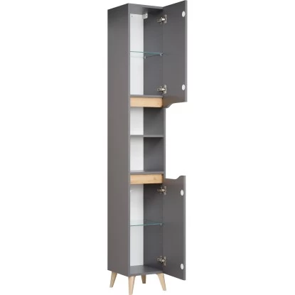 Pelipal Hochschrank Quickset 357 30 Cm Quarzgrau Matt 9 Pelipal Hochschrank Quickset 357 30 Cm Quarzgrau Matt – Bild 7