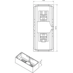 Badewannenträger Für Ottofond Malta 170 Cm X 75 Cm -Badezimmergeschäft 765790 4034 17055227 2