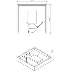 Duschwannenträger Für Ottofond Plateau 90 Cm X 90 Cm 5 Duschwannenträger Für Ottofond Plateau 90 Cm X 90 Cm -Badezimmergeschäft 765897 4034 17014489 2