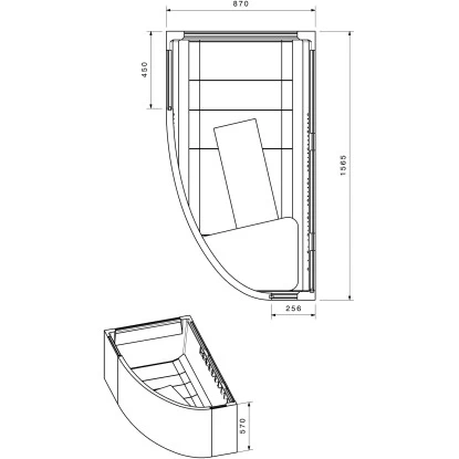 Badewannenträger Für Ottofond Marina B Eckwanne Links 160 Cm X 90 Cm 4 Badewannenträger Für Ottofond Marina B Eckwanne Links 160 Cm X 90 Cm – Bild 2