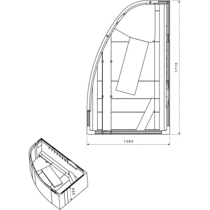 Badewannenträger Für Ottofond Loredana Eckwanne Rechts 175 Cm X 110 Cm 4 Badewannenträger Für Ottofond Loredana Eckwanne Rechts 175 Cm X 110 Cm – Bild 2