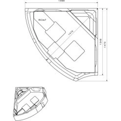 Badewannenträger Für Ottofond Aura Rechts Eckwanne 150 Cm X 150 Cm 5 Badewannenträger Für Ottofond Aura Rechts Eckwanne 150 Cm X 150 Cm -Badezimmergeschäft 766028 4034 17055261 2