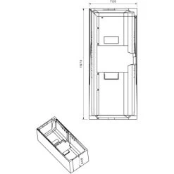 Badewannenträger Für Ottofond Porta 170 Cm X 75 Cm 5 Badewannenträger Für Ottofond Porta 170 Cm X 75 Cm -Badezimmergeschäft 766104 4034 17055303 2