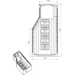 Badewannenträger Für Ottofond Cello Modell A Rechts 150 Cm X 75 Cm -Badezimmergeschäft 766126 4034 17055321 2