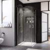 Breuer Eckeinstieg Drehfalttür Panorama Chrom Klarglas 90 X 90 Cm -Badezimmergeschäft 7685027 2570 3381 1