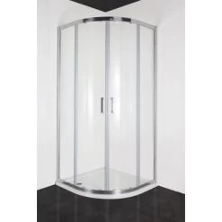 Sanotechnik Runddusche Elite Chrom 80 Cm X 80 Cm X 195 Cm Radius 55 Cm -Badezimmergeschäft 769147 4633 2
