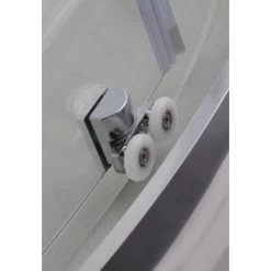 Sanotechnik Runddusche Elite Chrom 80 Cm X 80 Cm X 195 Cm Radius 55 Cm -Badezimmergeschäft 769147 4633 4