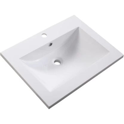 Sanotechnik Waschbecken 60 Cm Stella Weiß 4 Sanotechnik Waschbecken 60 Cm Stella Weiß – Bild 2