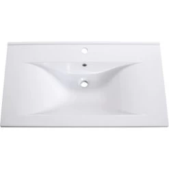 Sanotechnik Waschbecken 90,5 Cm Sweet Weiß -Badezimmergeschäft 776373 4633 2