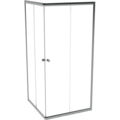 Sanotechnik Eckeinstieg 90 Cm X 90 Cm X 190 Cm Chrom 8 Sanotechnik Eckeinstieg 90 Cm X 90 Cm X 190 Cm Chrom -Badezimmergeschäft 7963242 2 1