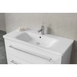 Fackelmann Waschbecken 100 Cm Lavella Weiß -Badezimmergeschäft 7 3254 fackelmannlavella 1