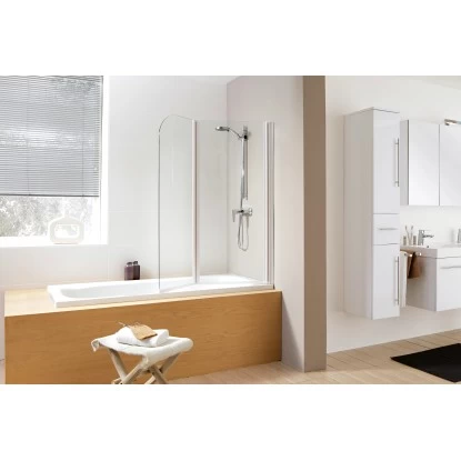 Badewannenaufsatz Duna II Weiß 5 Badewannenaufsatz Duna II Weiß – Bild 3