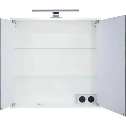 Spiegelschrank Top I LED Weiß 60 Cm FSC® 6 Spiegelschrank Top I LED Weiß 60 Cm FSC® – Bild 4