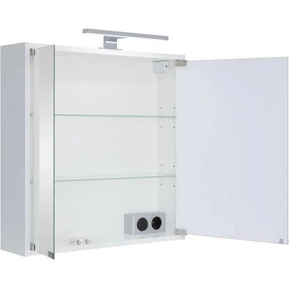 Spiegelschrank Top I LED Weiß 60 Cm FSC® 7 Spiegelschrank Top I LED Weiß 60 Cm FSC® – Bild 5