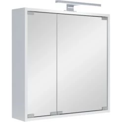 Spiegelschrank Top I LED Weiß 60 Cm FSC® 13 Spiegelschrank Top I LED Weiß 60 Cm FSC® -Badezimmergeschäft 806606 1529 06